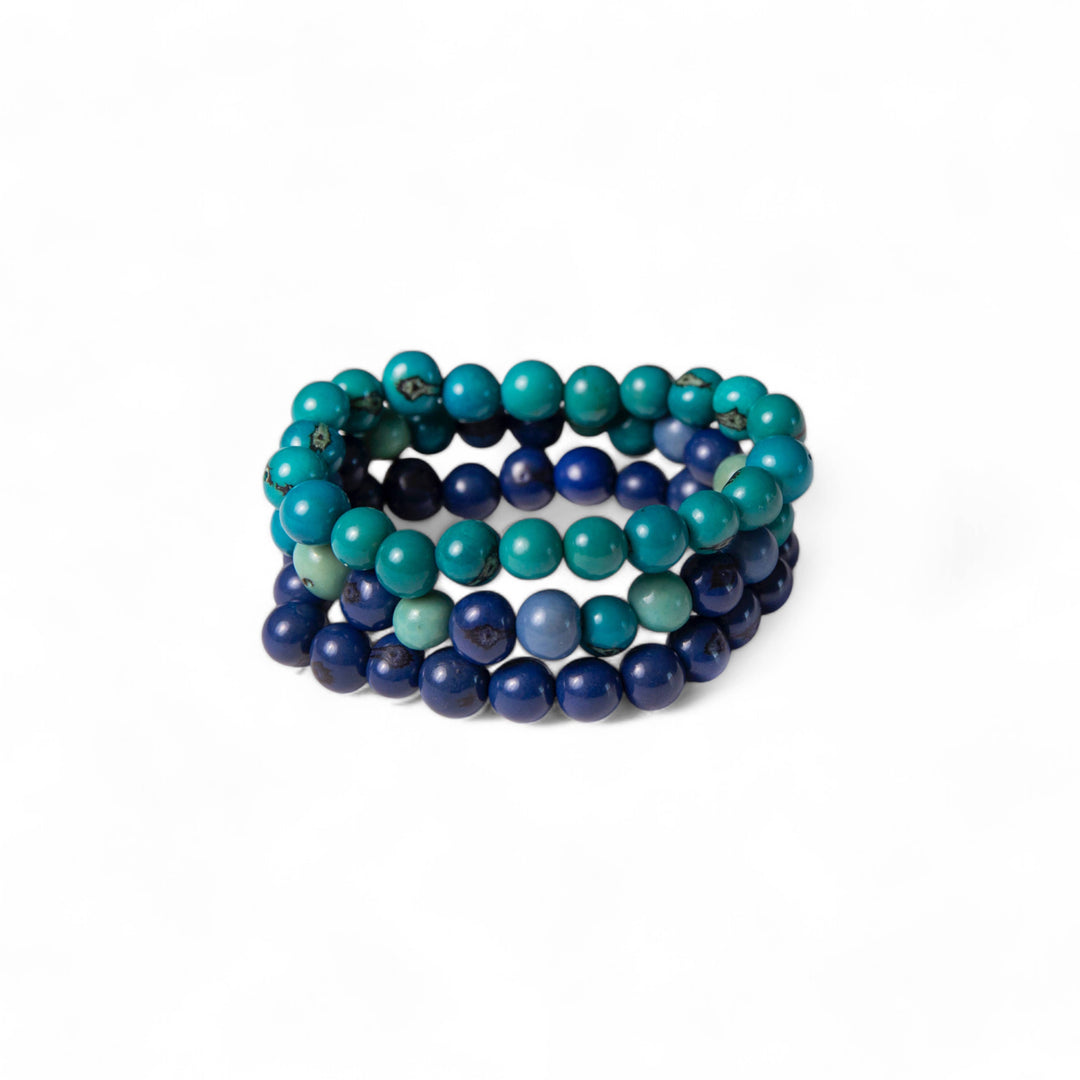 Stackable Acai Bracelet Various Colors - Ecuador