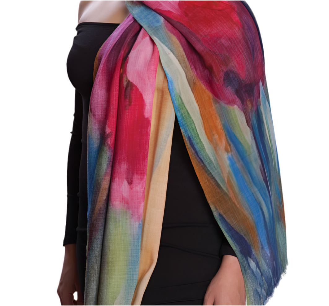 Reena Fine Wool Shawl - India