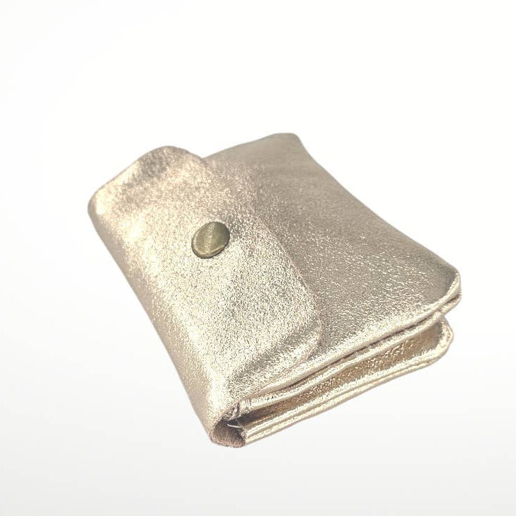 Katia Suede Leather Wallet - Italy