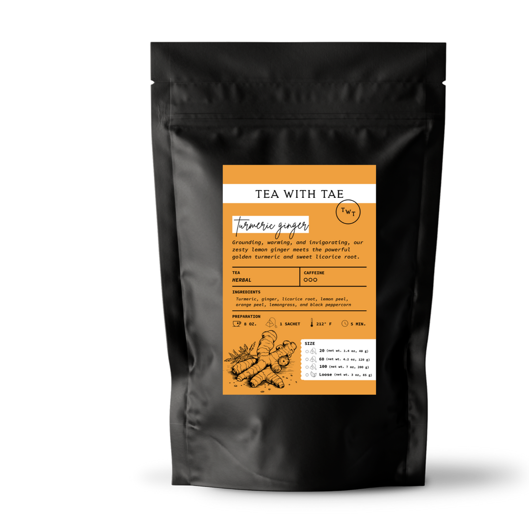 Turmeric Ginger Tea Pouch (20 tea bags)