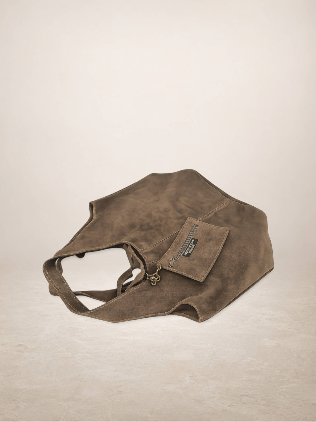 GIANNINA - Suede leather bag