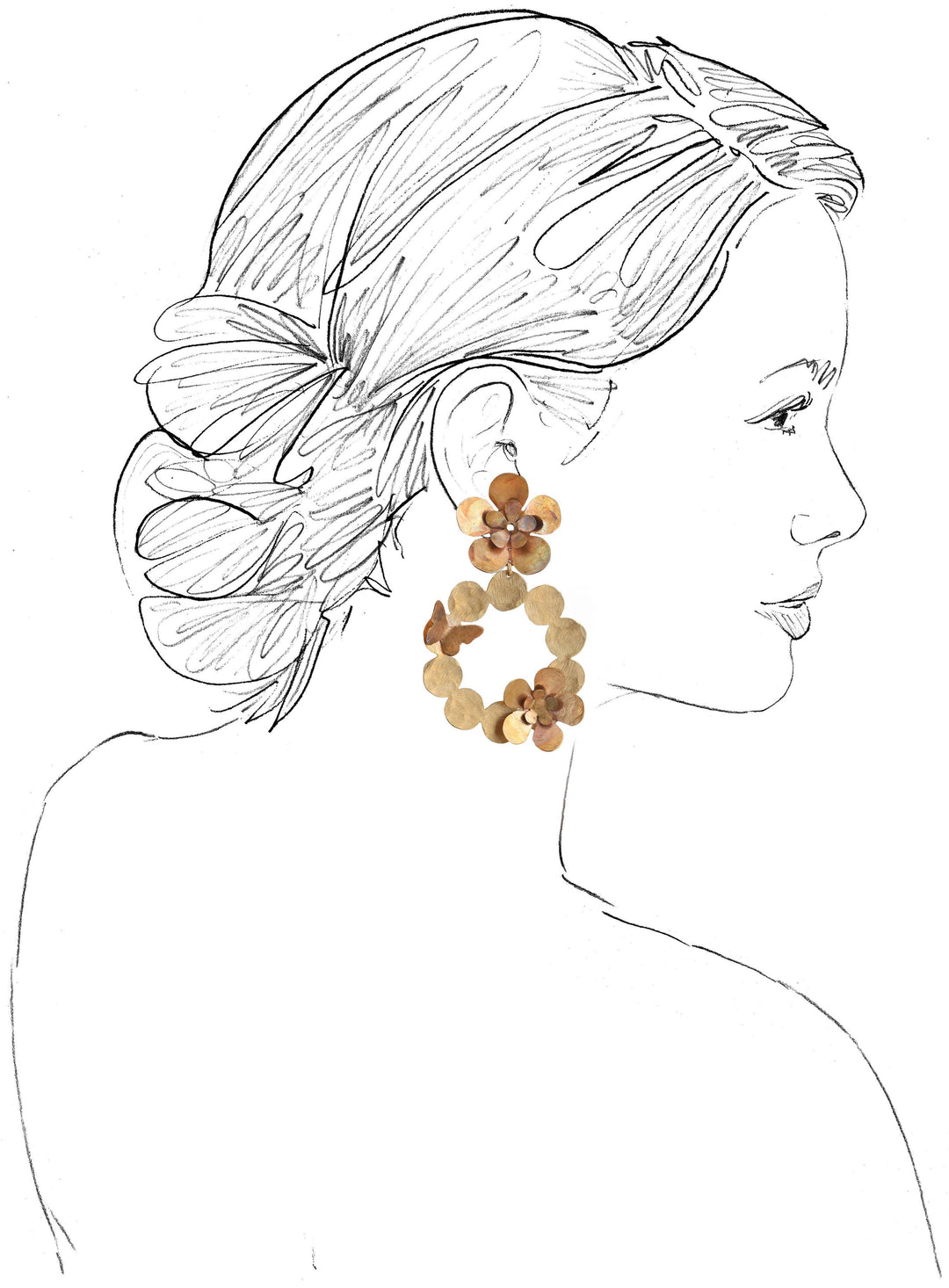Butterfly Garden Earrings