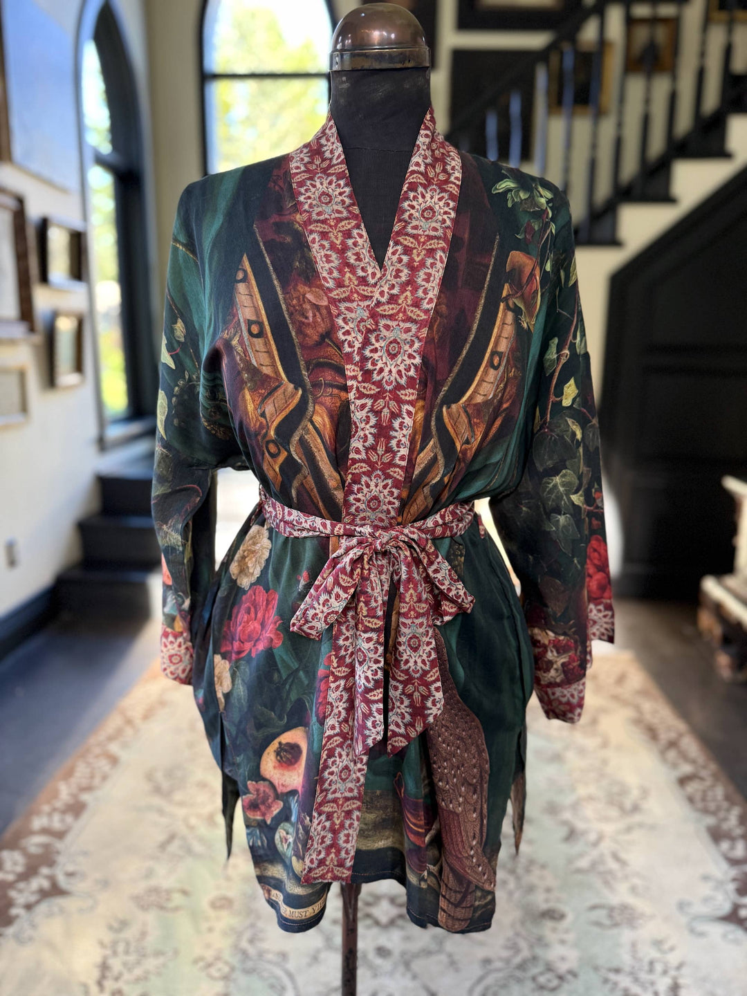 Solstice Matineé (mid-length) Duster w/ Persephone & Moon