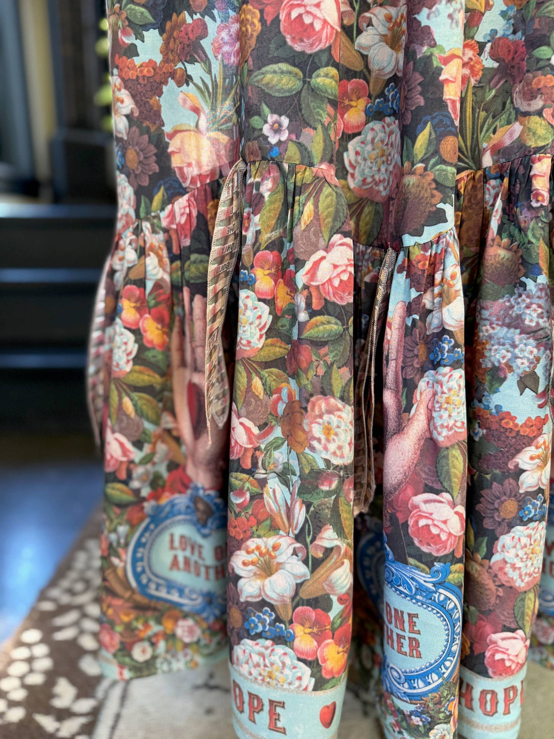 Love Language Atelier Skirt w/ Floral Print