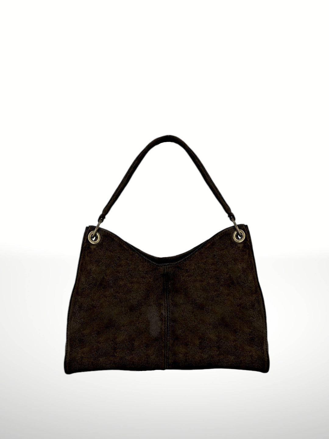 Riccio Suede Leather Bag - Italy