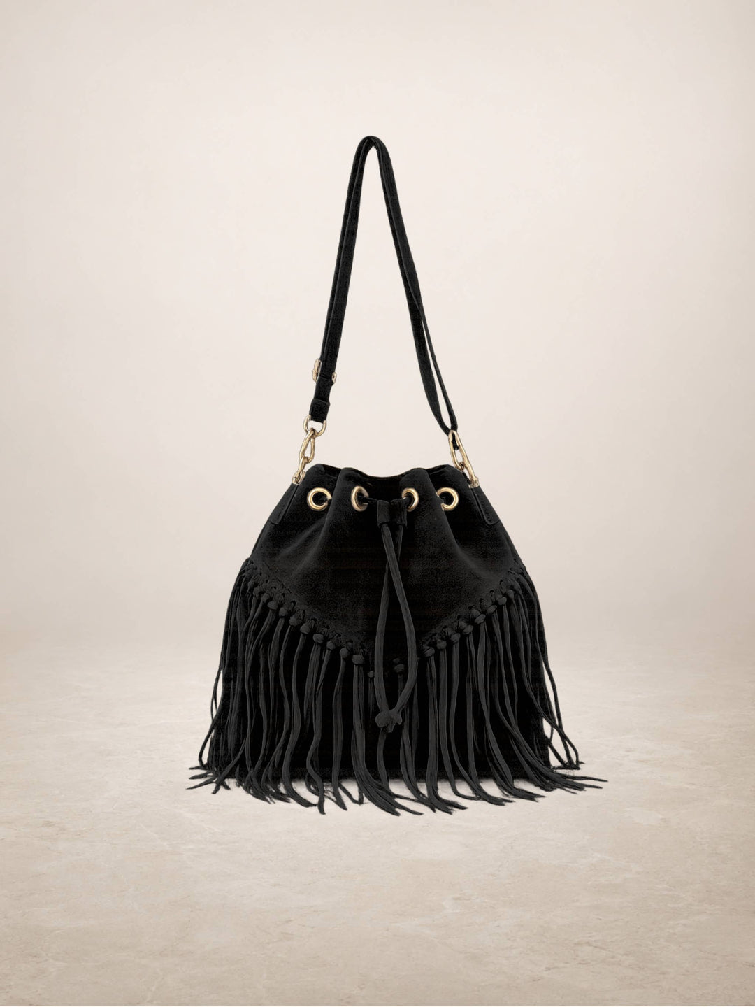 EMANUELA - Suede leather bag 220419