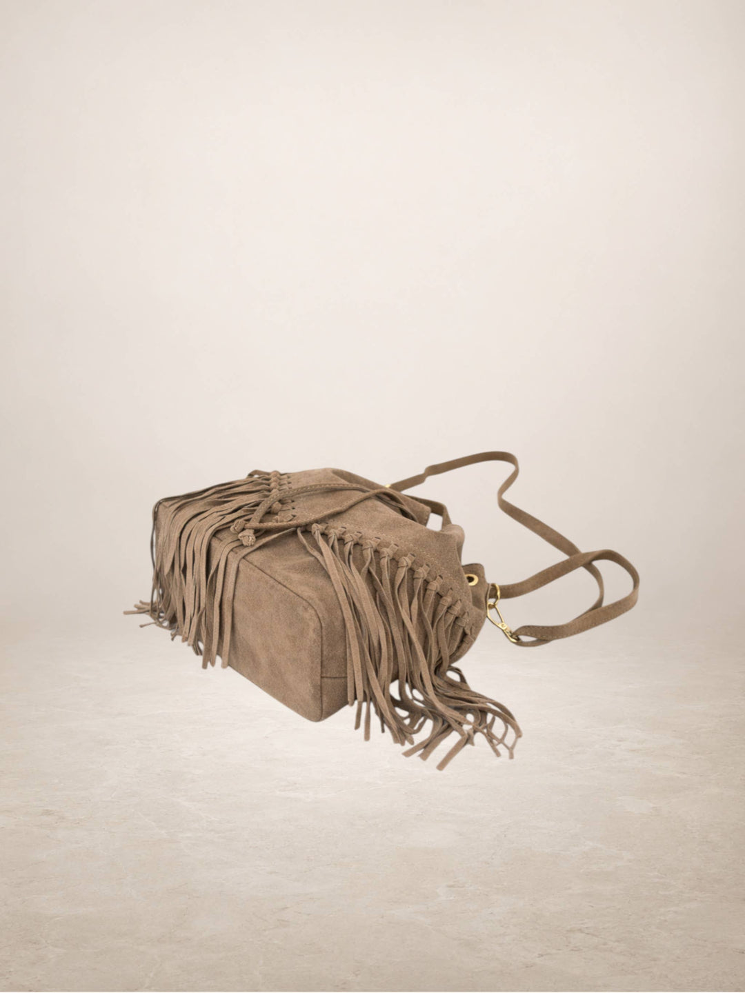 EMANUELA - Suede leather bag 220419