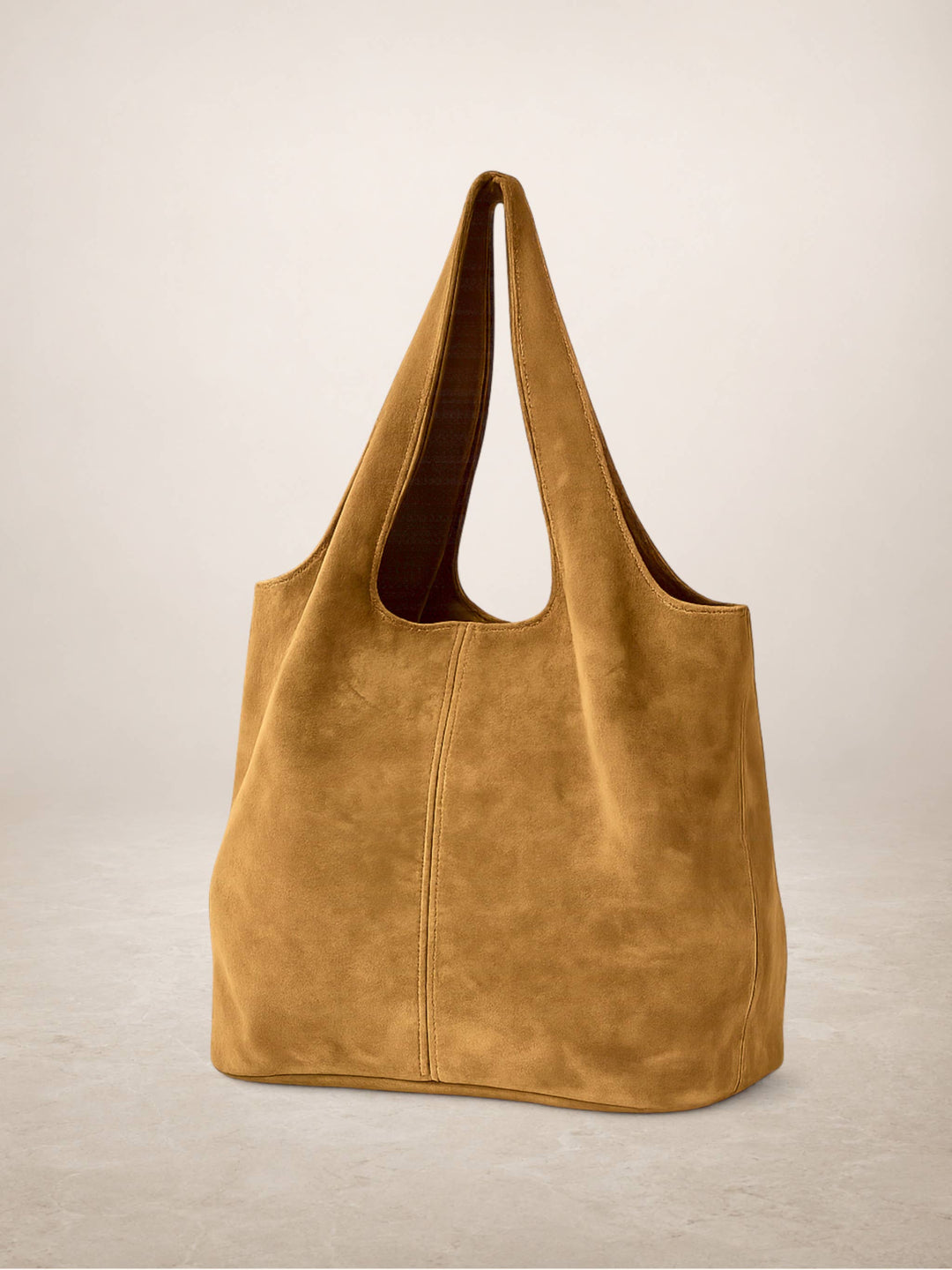GIANNINA - Suede leather bag