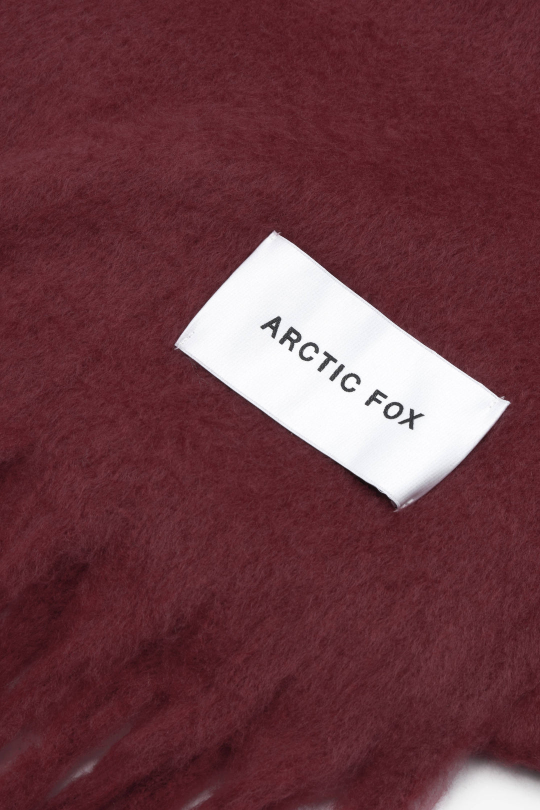 The Reykjavik Scarf - 100% Recycled - Burgundy Berry - AW24