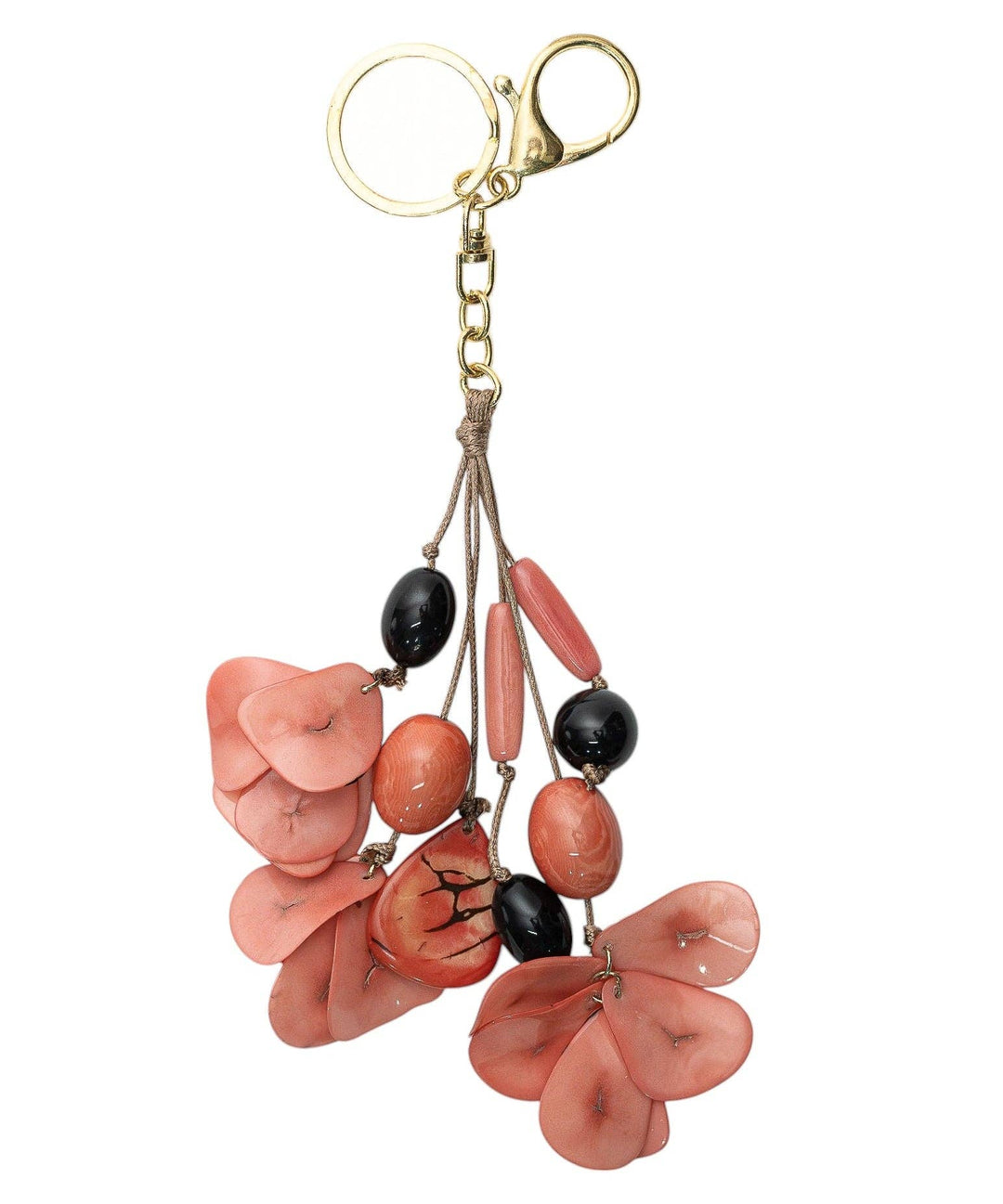 Tagua Blossom Bag Charm