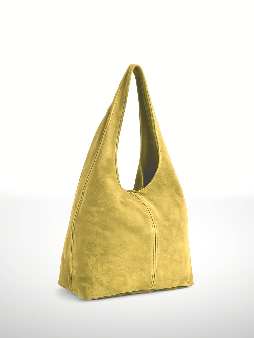 SILVIA - Suede leather bag
