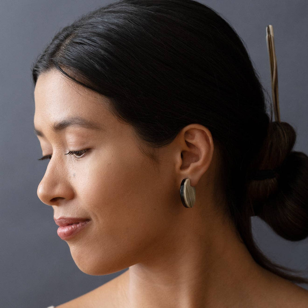 Omwezi Post Earrings