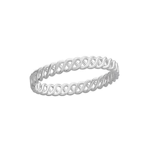 Infinite Possibilities Sterling Silver Twist Band