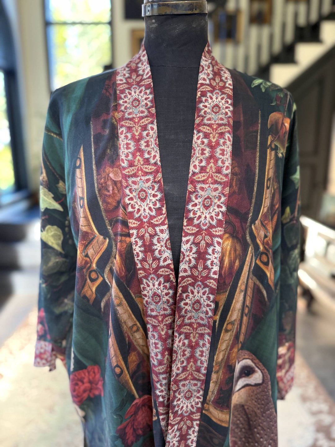 Solstice Matineé (mid-length) Duster w/ Persephone & Moon