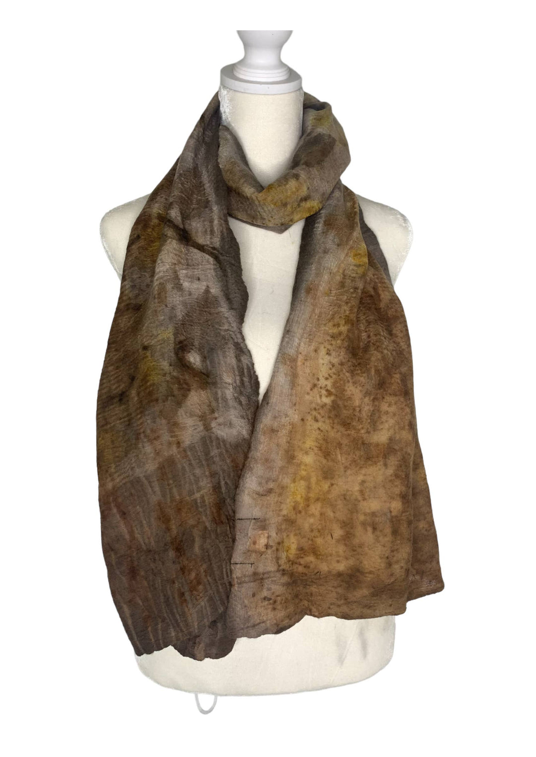 Eco Print - Wool Scarf