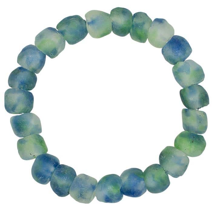 Open Seas: Bracelet in Light Blue - Ghana