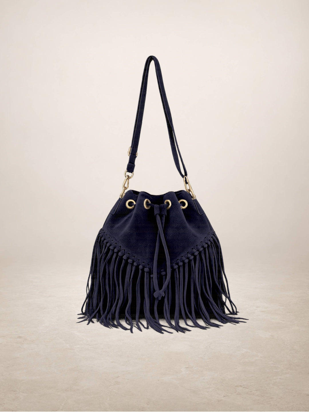 EMANUELA - Suede leather bag 220419