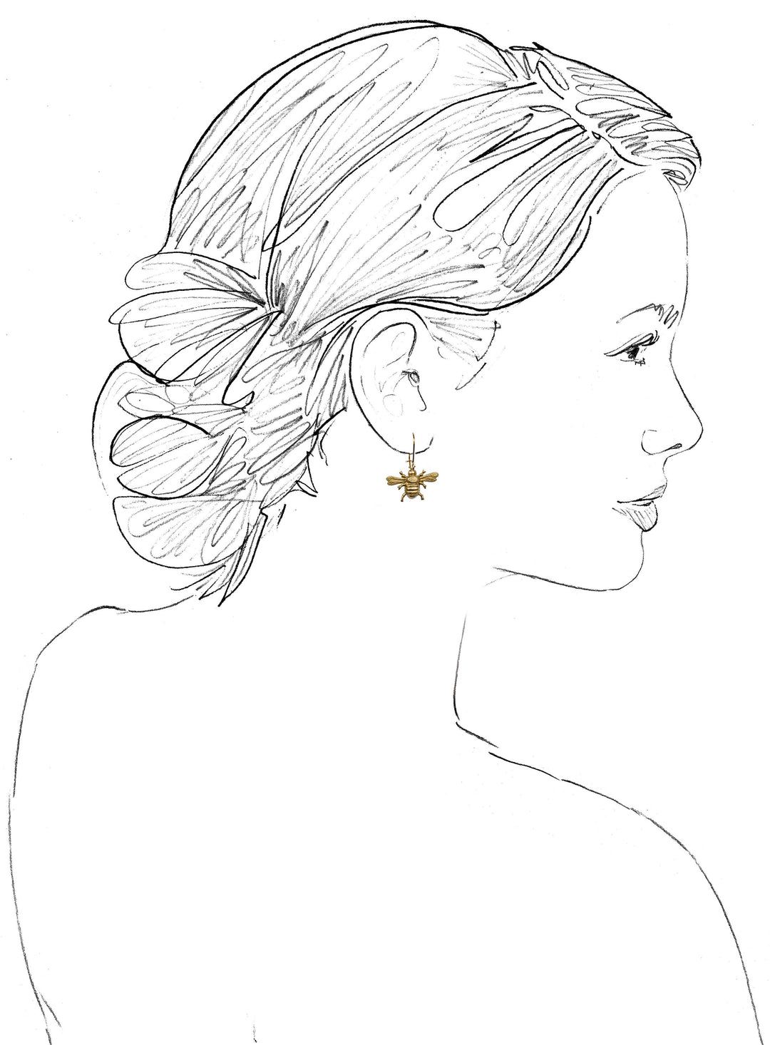 Wee Bee Earrings - Salem, Massachusetts