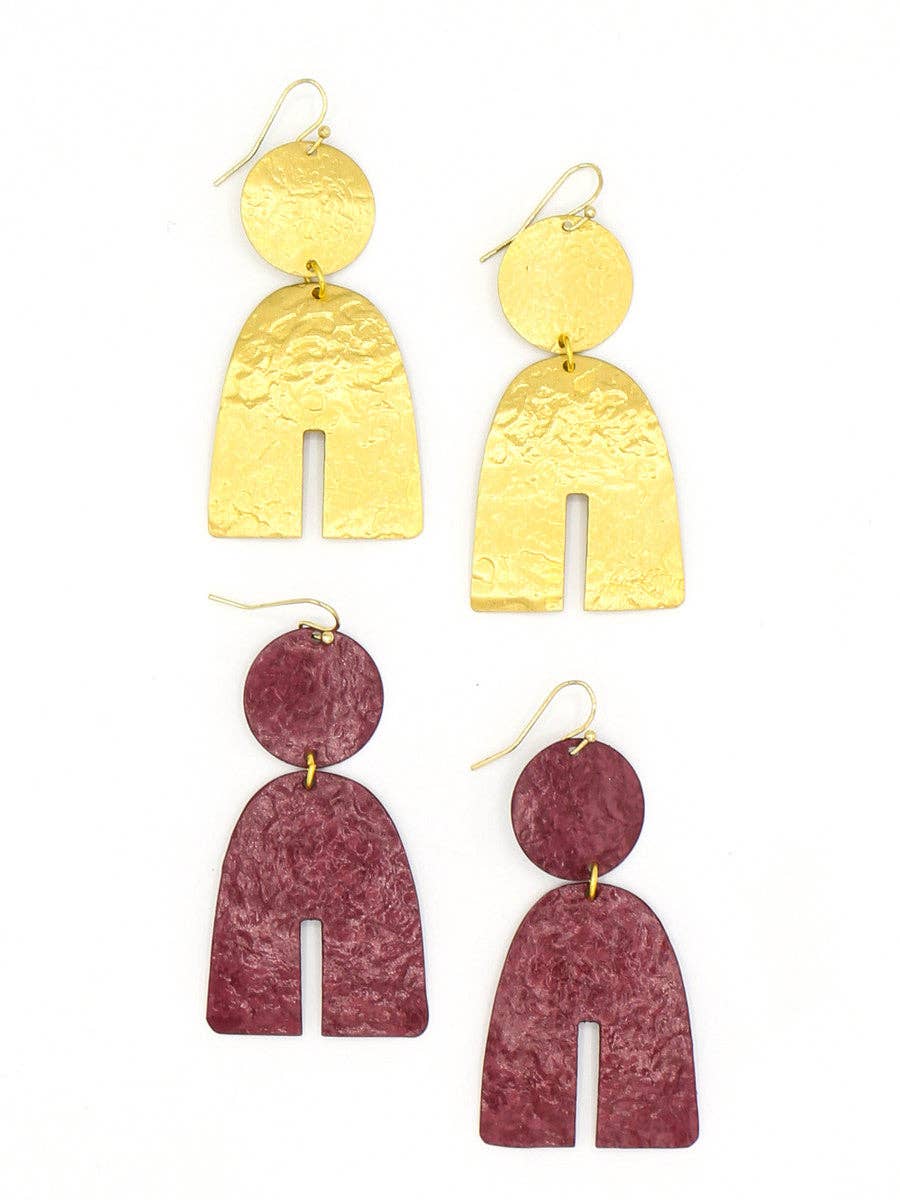Statement Arch Earrings - India