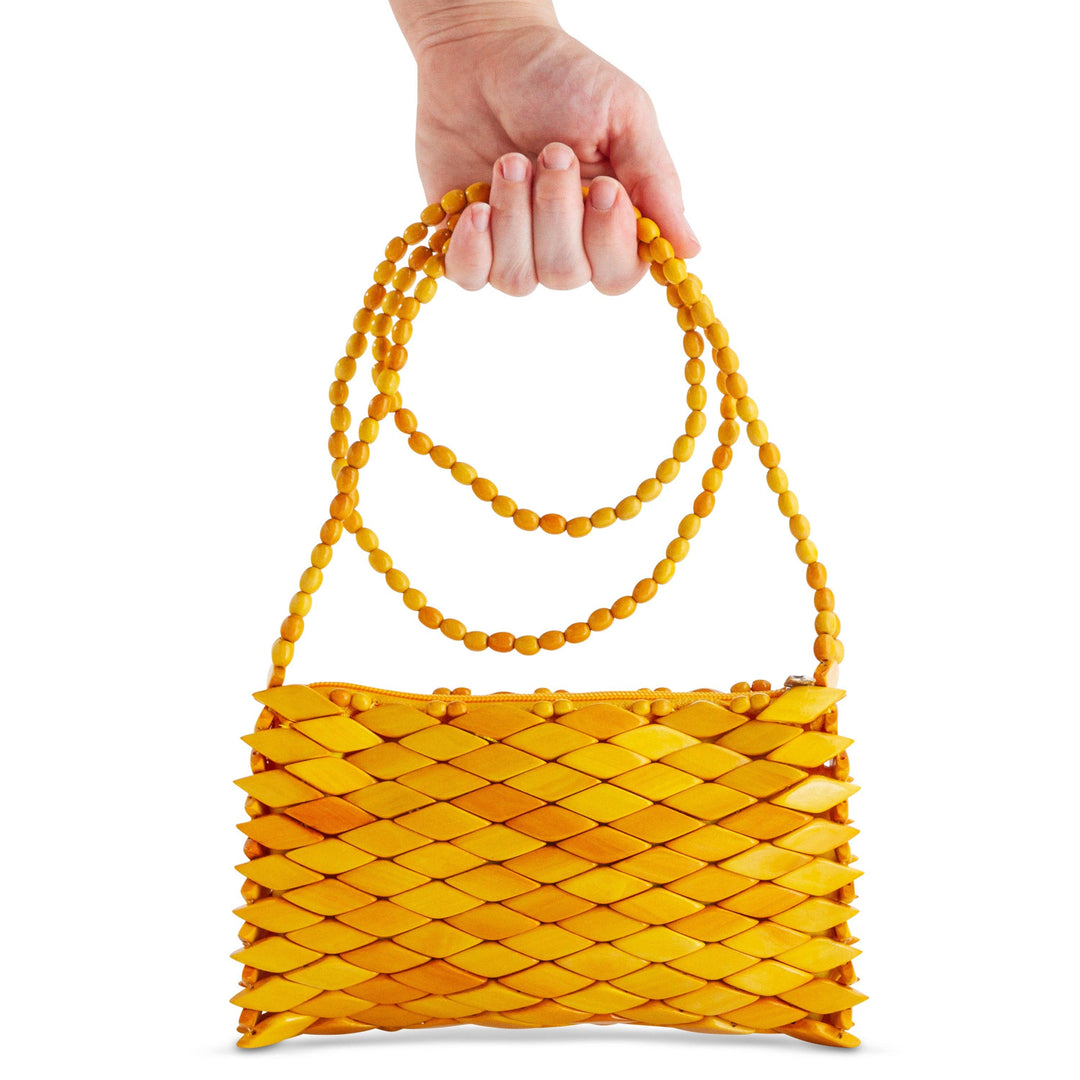 Crossbody Bag Santorini , Yellow - Brazil