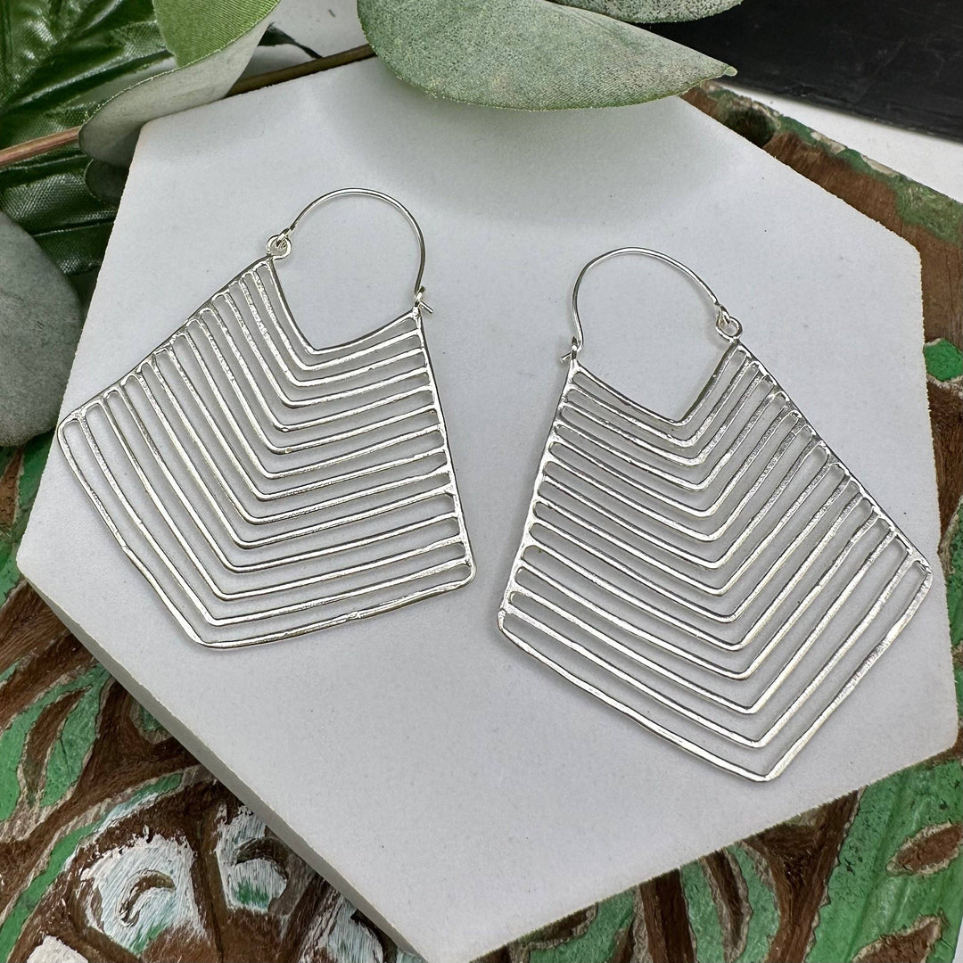Chevron Deco Earrings - East Africa
