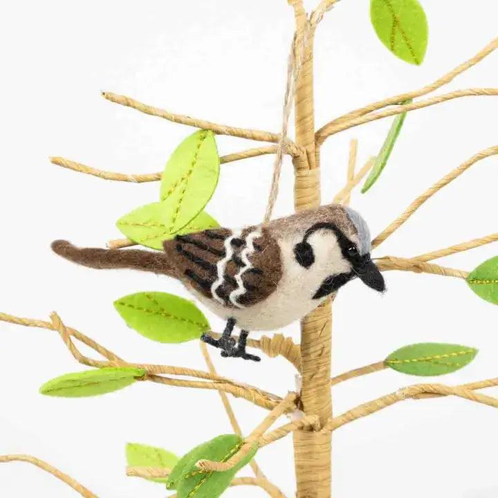 Ornament - Bird - Sparrow