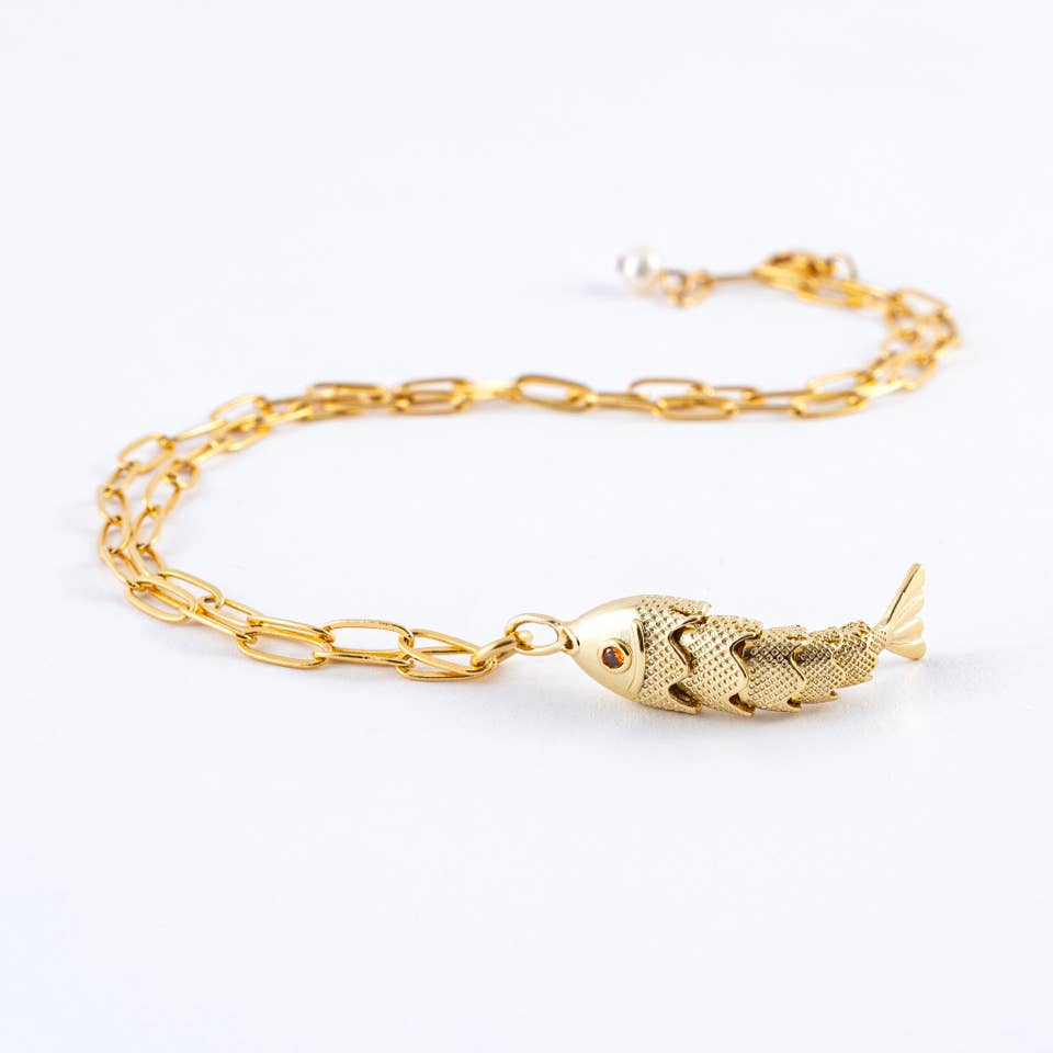 The Big Fish Paperclip Necklace