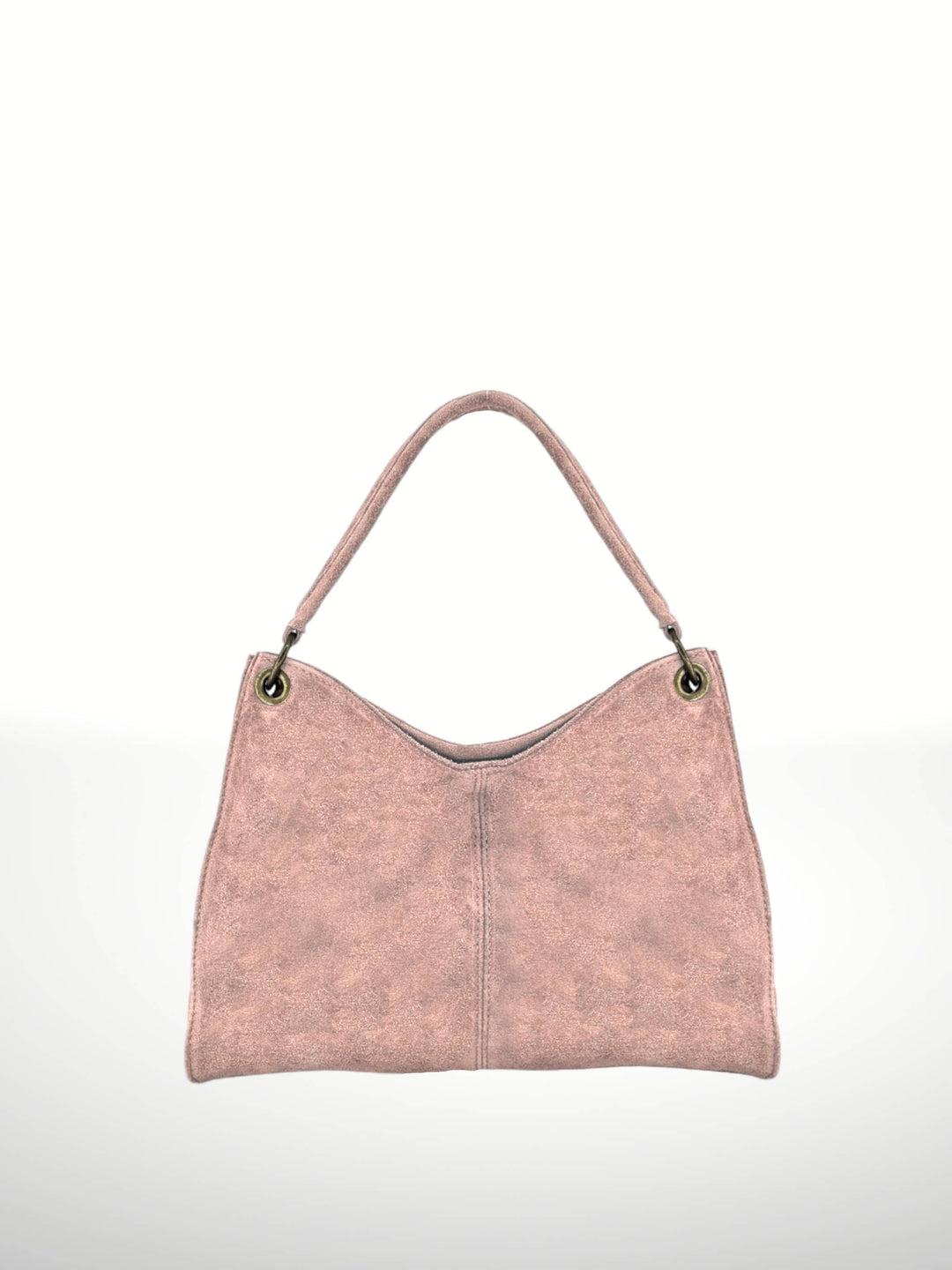 Riccio Suede Leather Bag - Italy