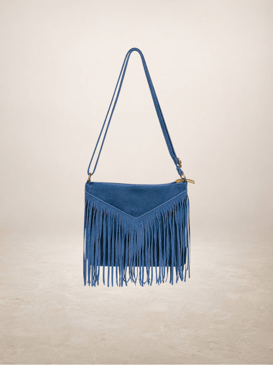 CASCADA V - Suede leather bag