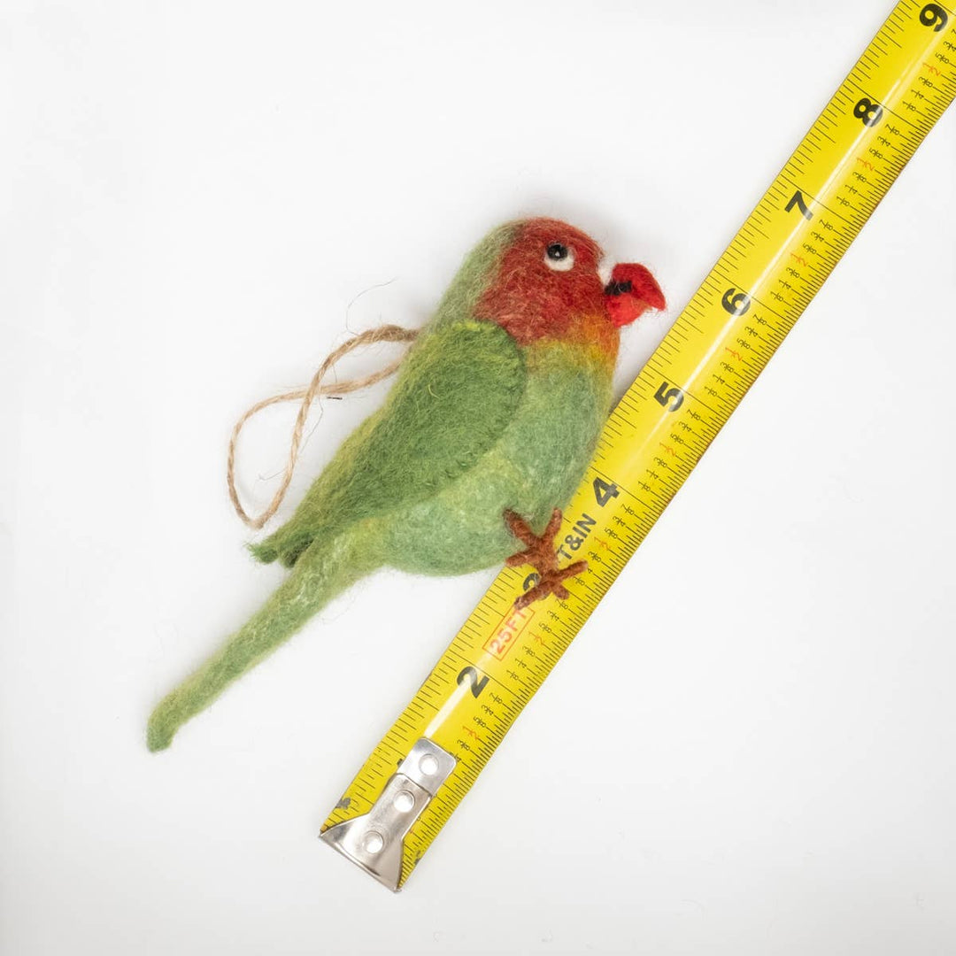 Ornament - Parrot- Love