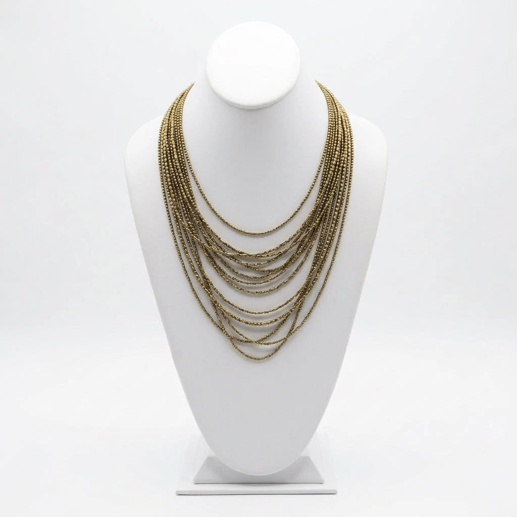 Waterfall Necklace Short - India