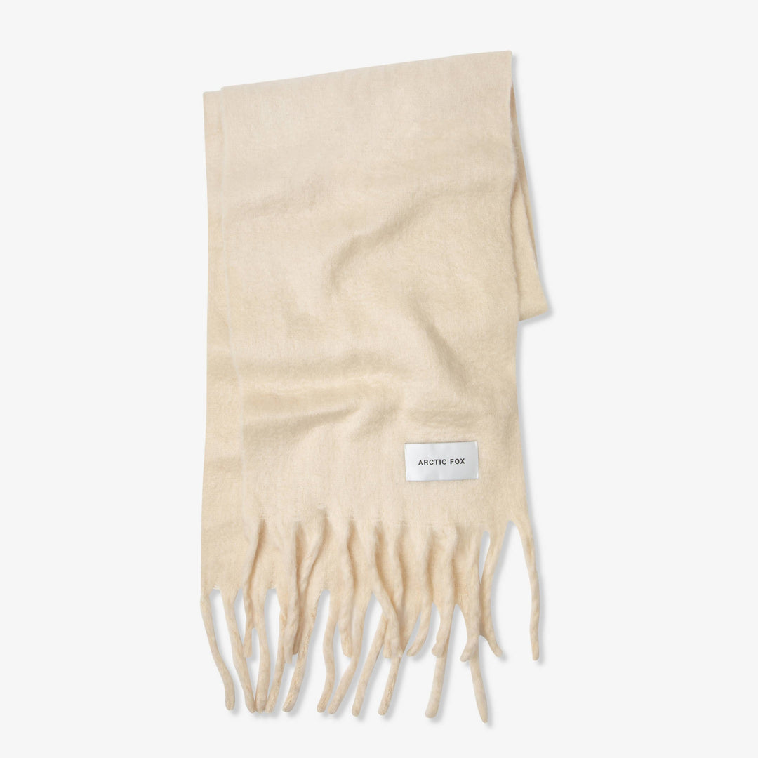 The Reykjavik Scarf - 100% Recycled - Pebble Beige - AW24