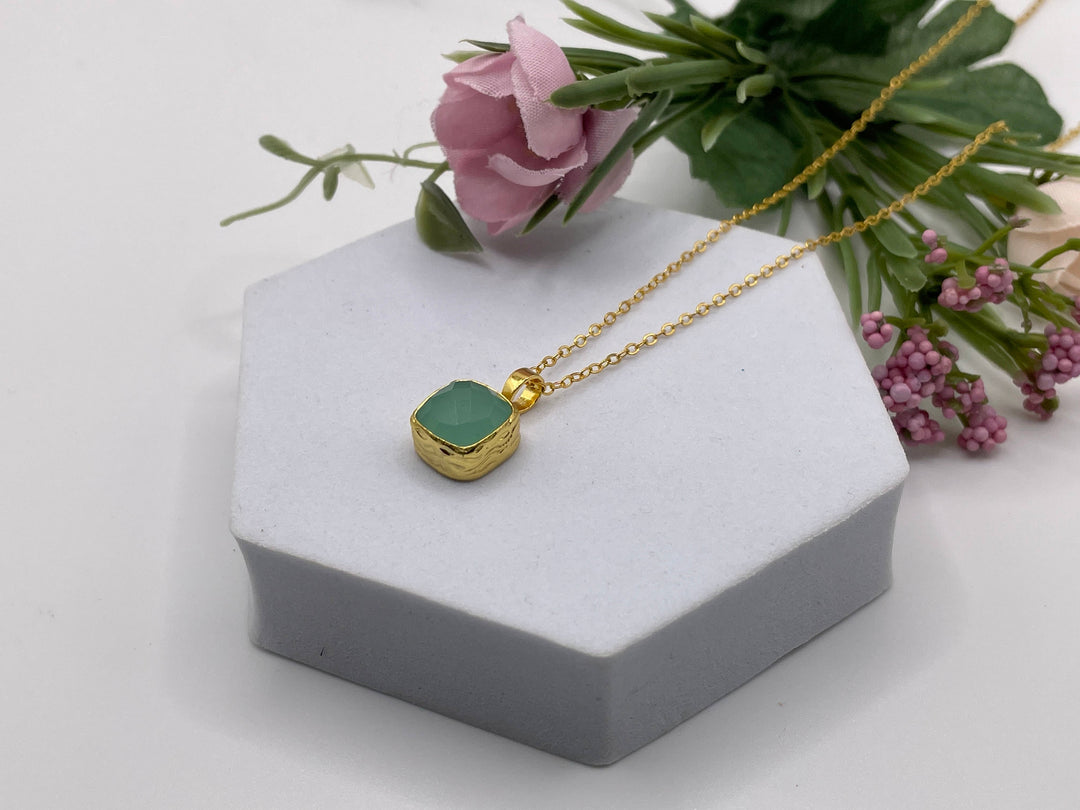 Small Square Necklace