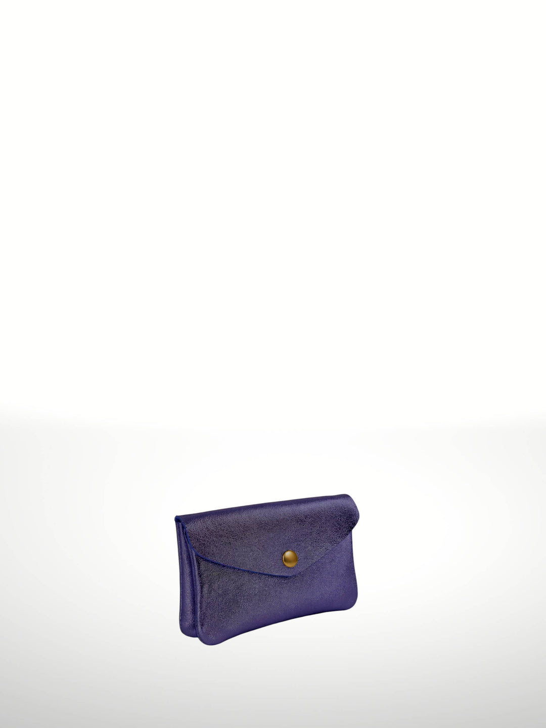 Laminated Suede Leather Wallet Katia Plus - Italy