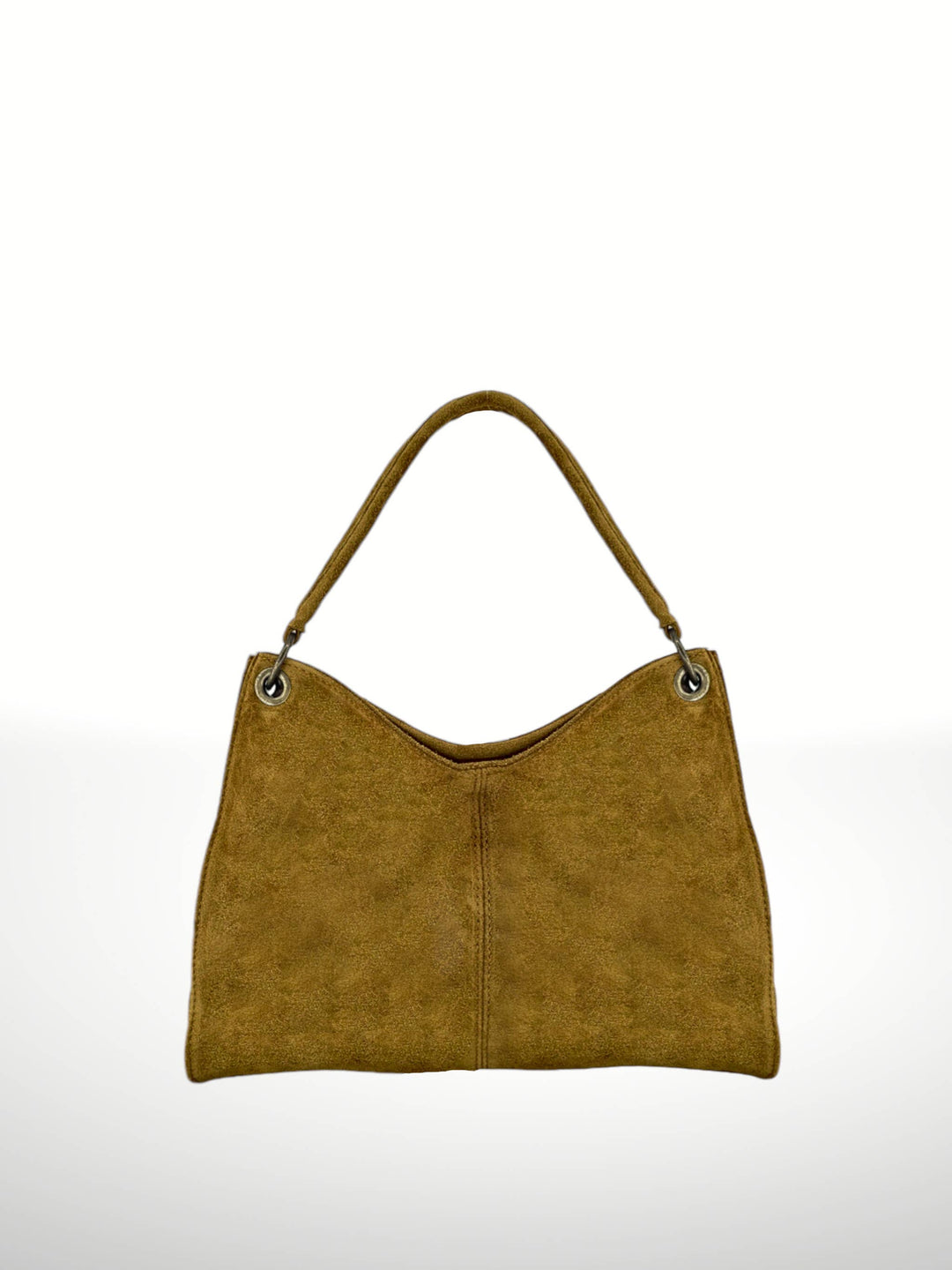 Riccio Suede Leather Bag - Italy