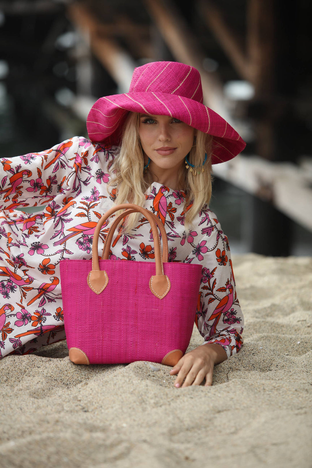 Sun Hats: Pinstripe Packable 5" & 7" Brim Raffia Straw