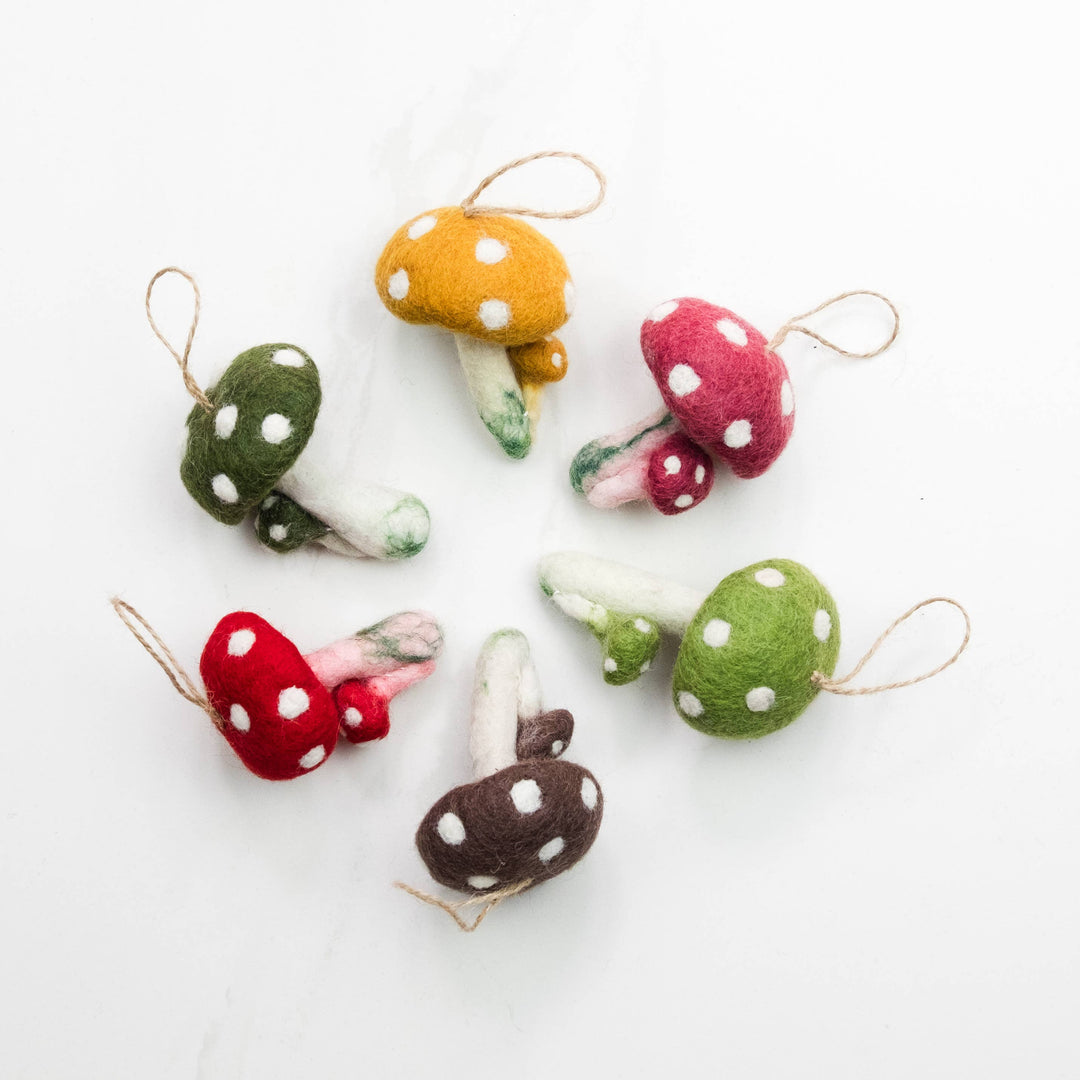 Ornament - Mushrooms, Assorted