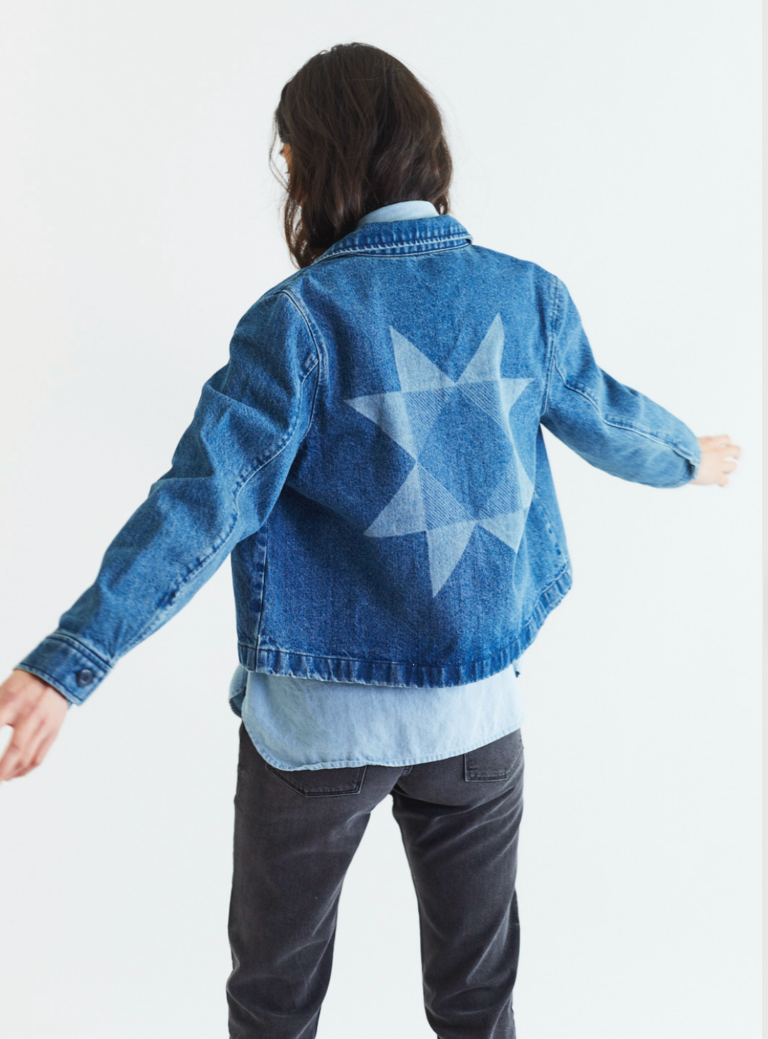 Cottage Denim Shacket