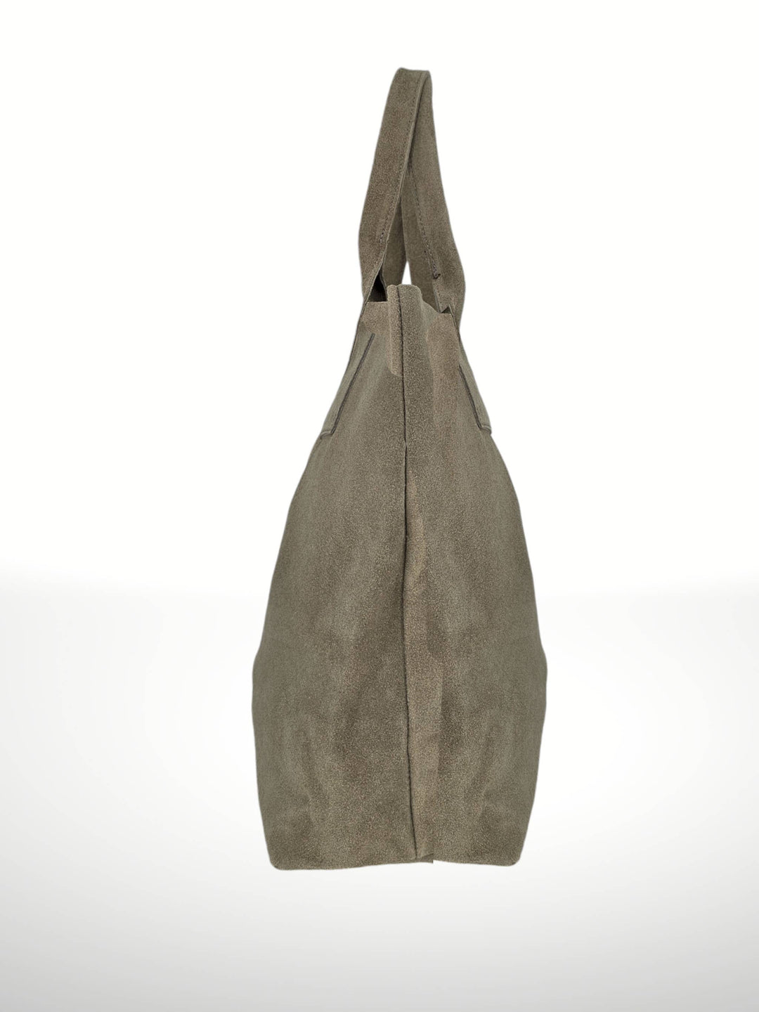 Marely Suede Leather Tote Bag - Italy