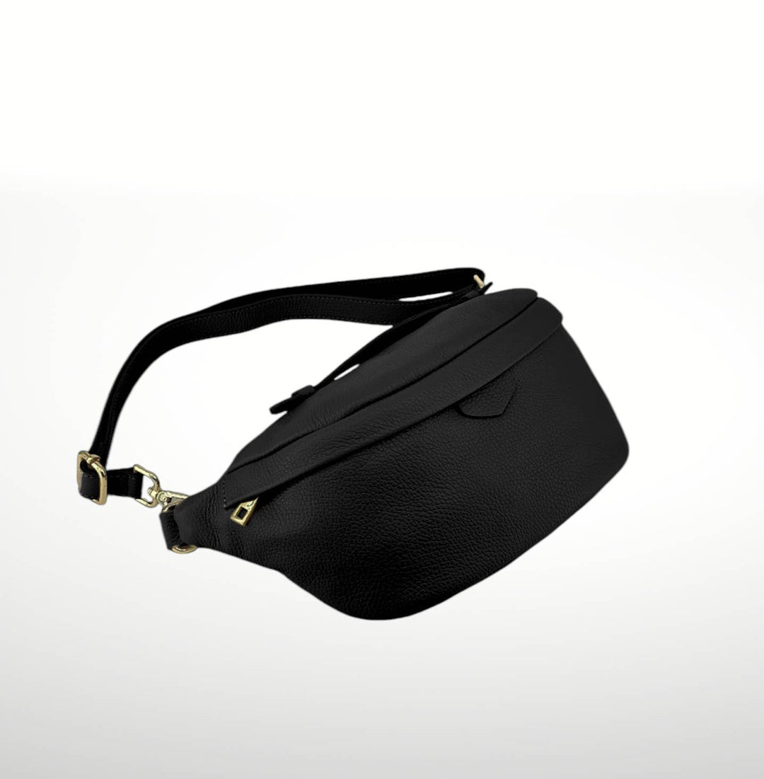 Giordania Vaccina Leather Belt Bag - Italy