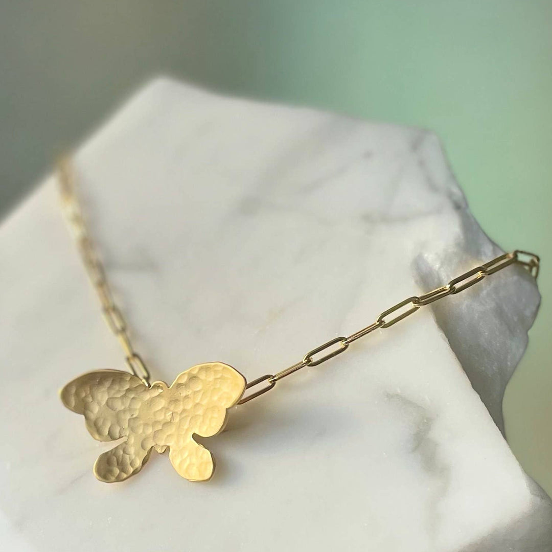 Butterfly Choker Necklace - Canada