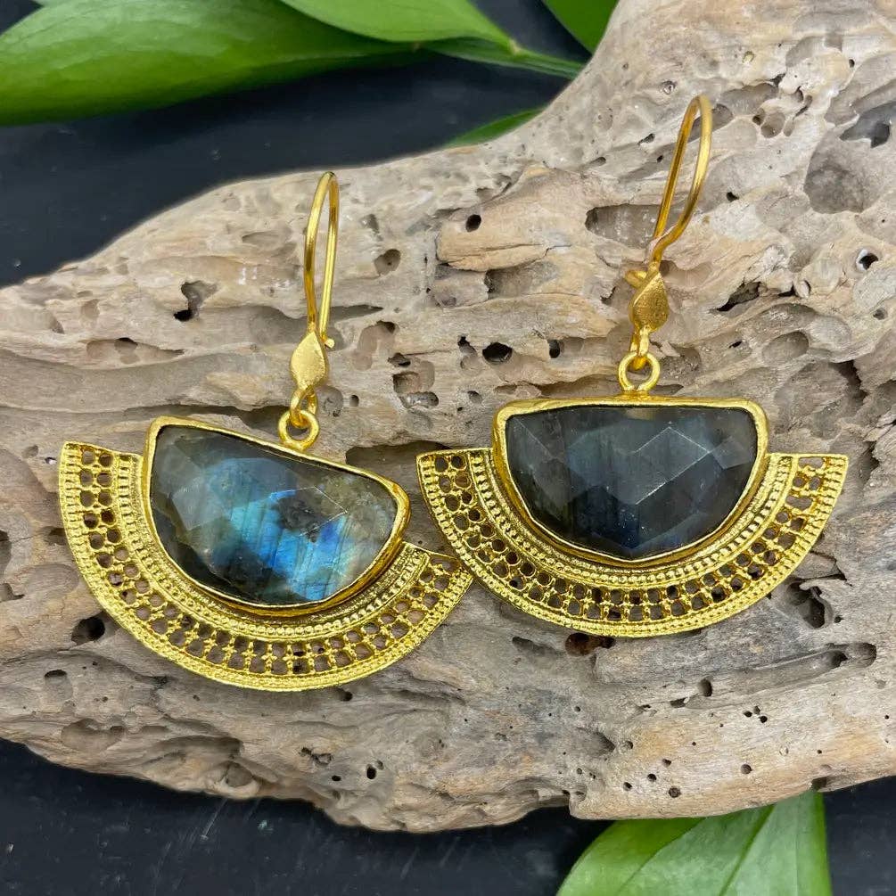 Sun Goddess Earrings  - East Africa