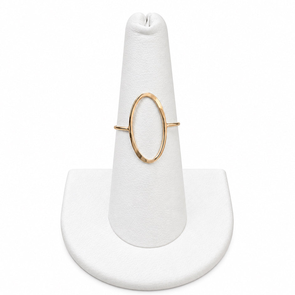 ABLE Gold Oval Ring - Nashville, USA