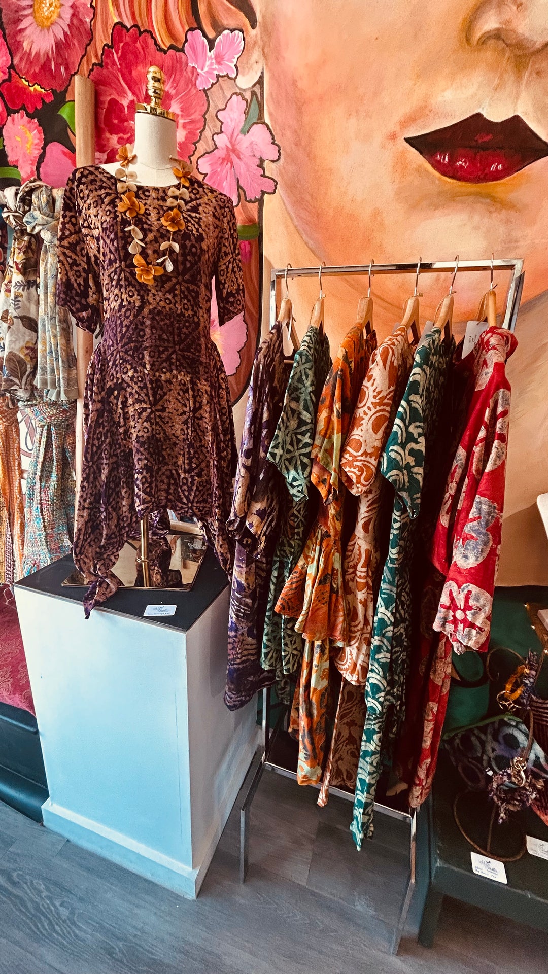 Adire Nigerian Dress
