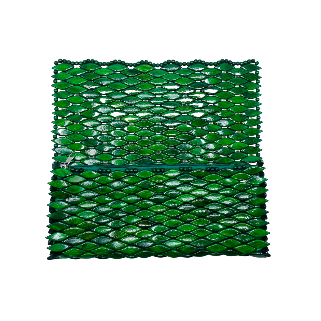 Copacabana Clutch, Green - Brazil