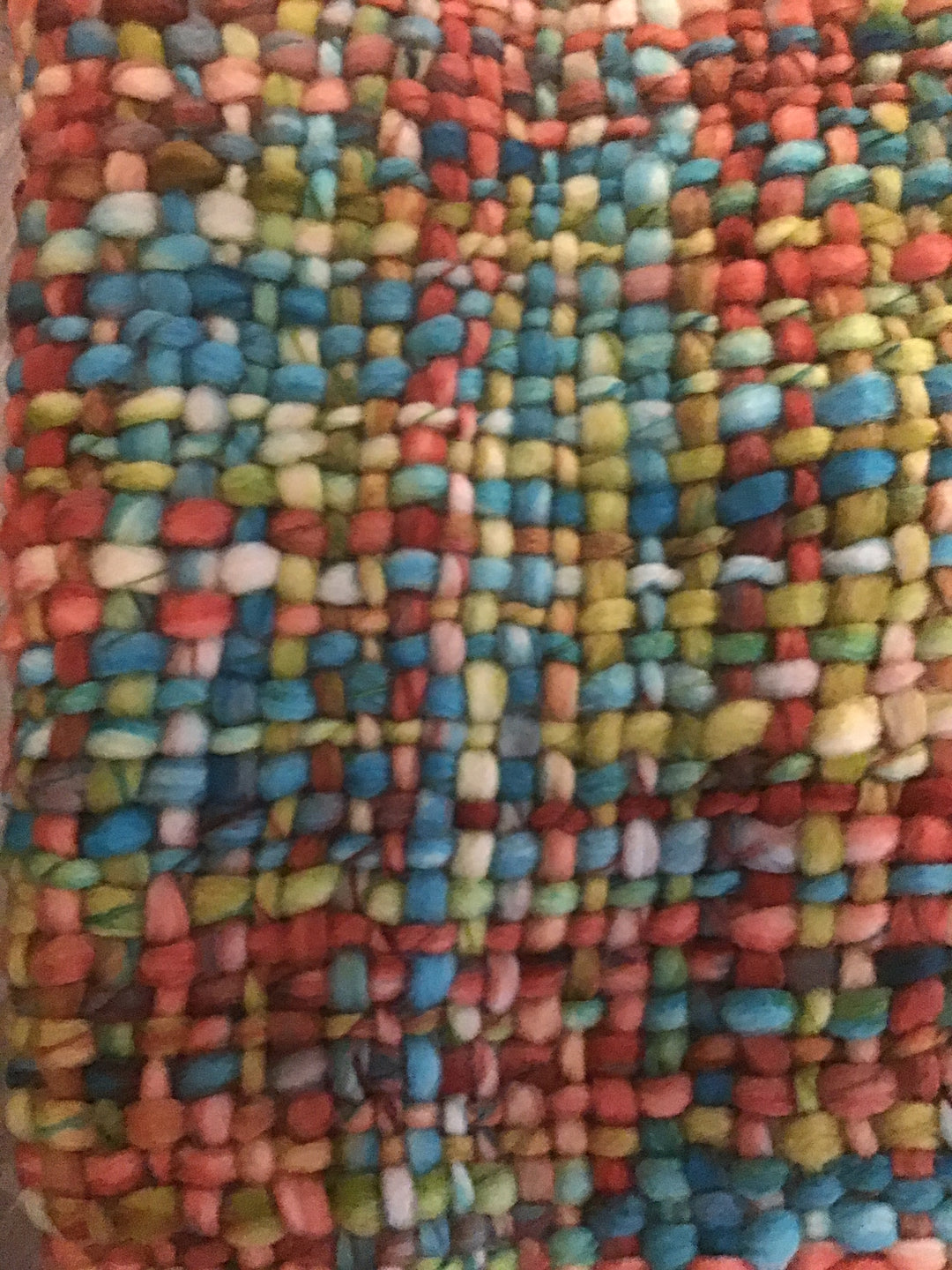 Colorful Chunky Tweed Scarves - India