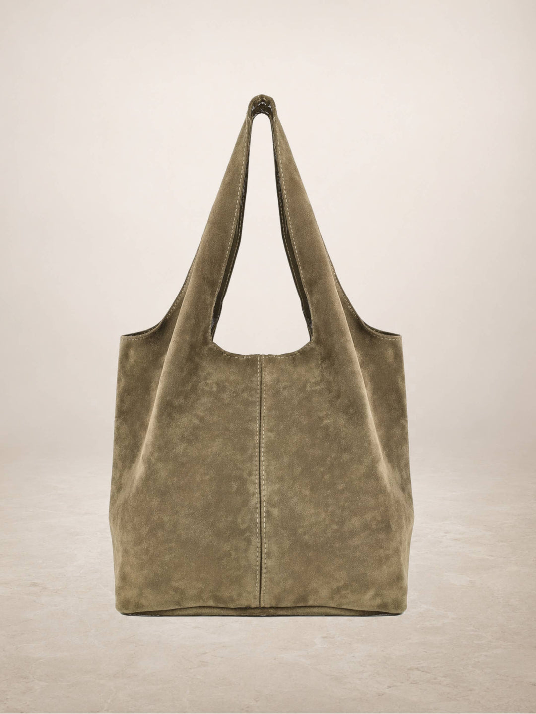 GIANNINA - Suede leather bag