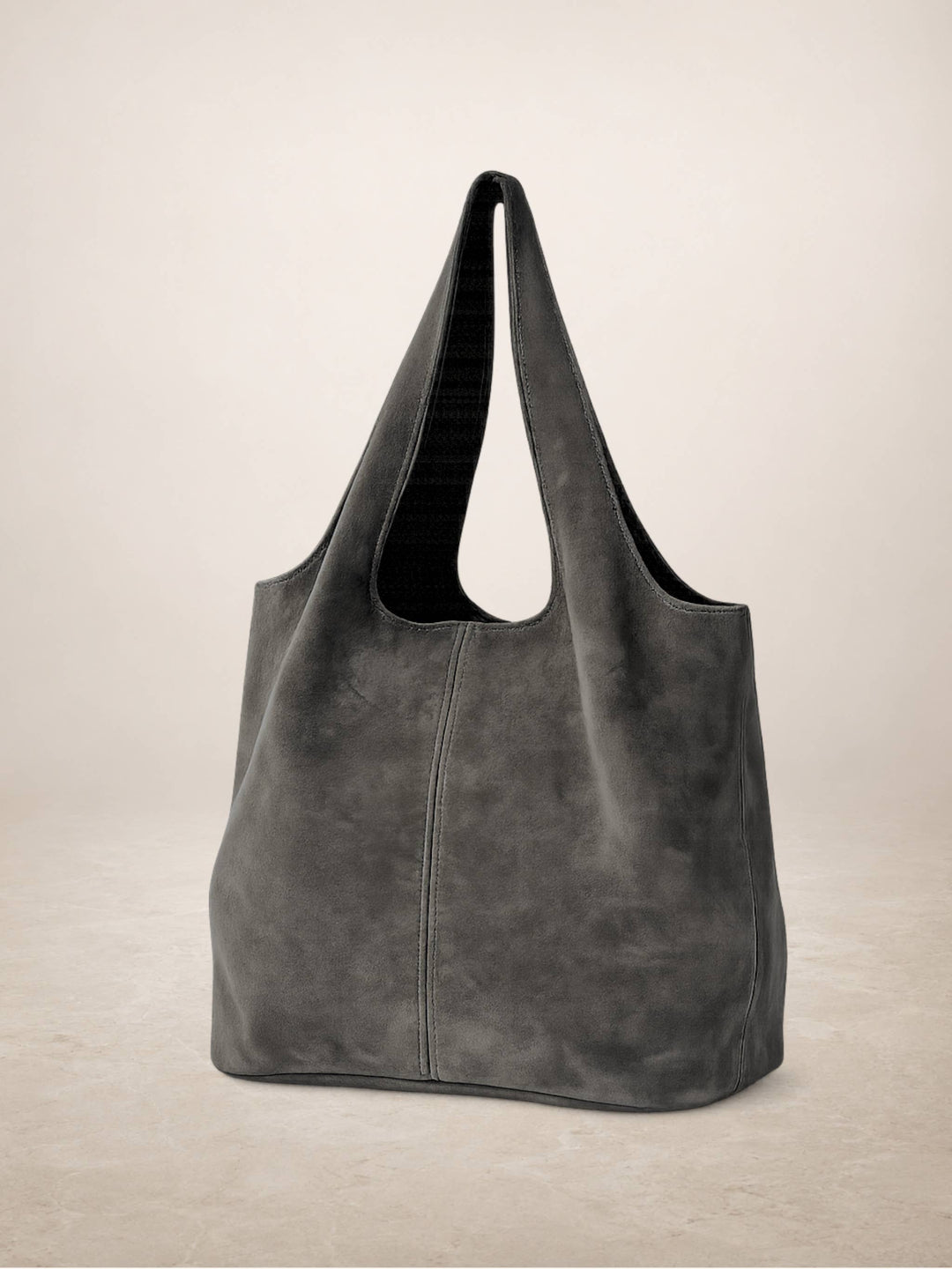 GIANNINA - Suede leather bag