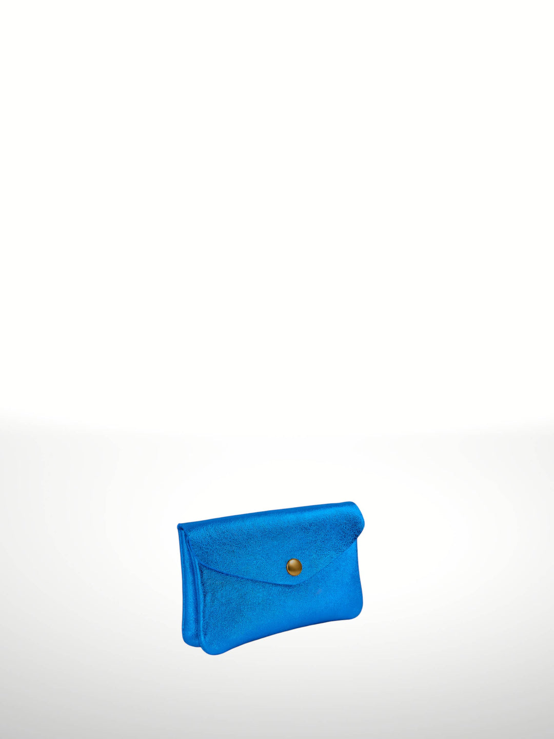 Laminated Suede Leather Wallet Katia Plus - Italy
