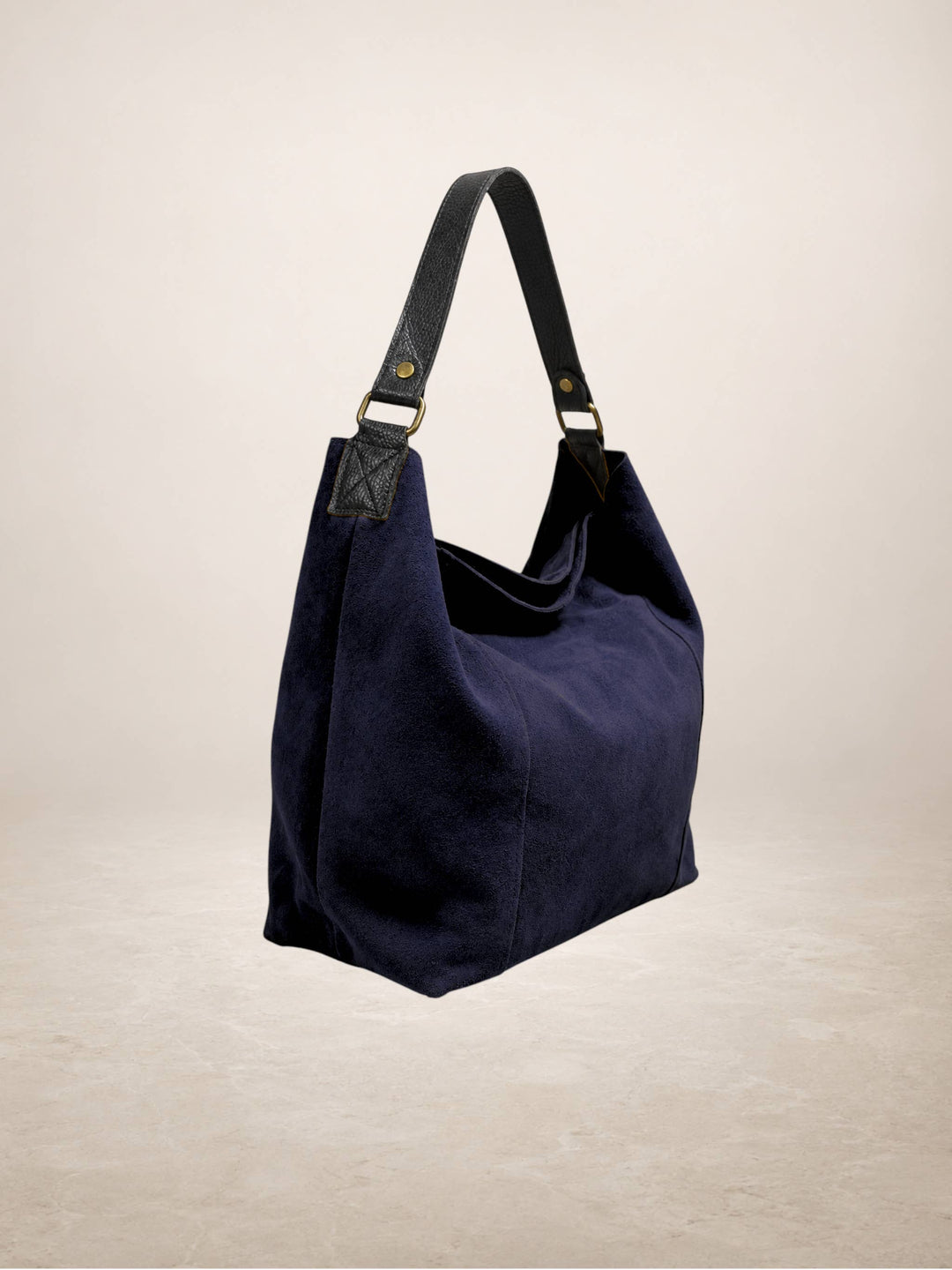 CARINA - Suede leather bag